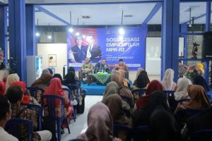 Anggota Komisi XI DPR RI Charles Meikyansah melaksanakan Sosialisasi Empat Pilar MPR RI di Jember